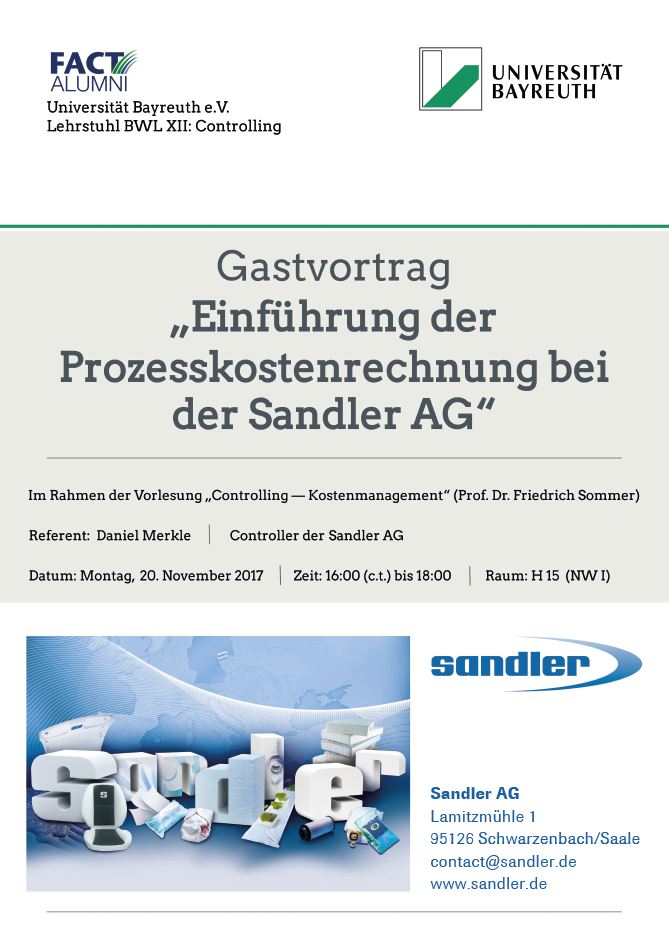 Gastvortrag Sandler